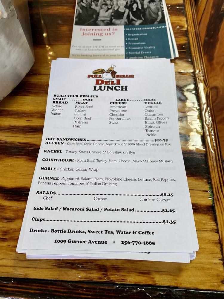 Full Bellie Deli Menu image 3